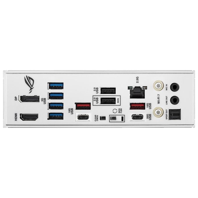 ASUS 90MB1J50-M0AAY0 ROG STRIX B850-A Scheda Madre ATX Socket AM5 DDR5 fino a 8000 MHz Wi-Fi 7 colore Bianco