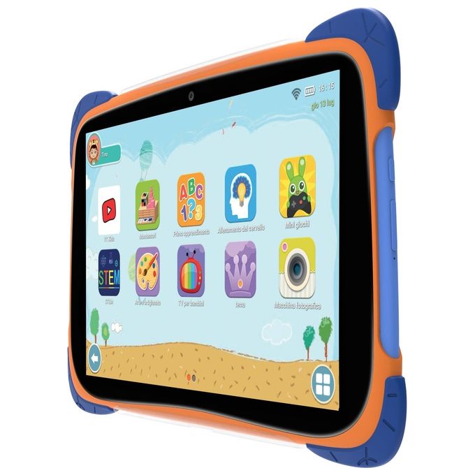 Mediacom M-SP10KID Smart KID 10 Tablet 32 GB RAM 3 GB Android 14 Wi-Fi Bluetooth 5.2 colore Multicolore