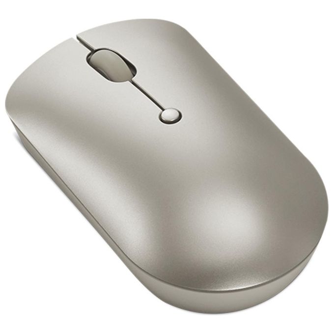 Lenovo 540 Mouse Wireless Compatto con Ricevitore Usb-C Sabbia