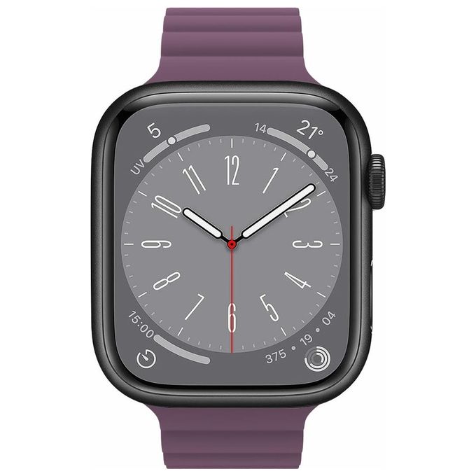 Celly WBand Cinturino per Apple Watch 42-44-45mm Mag Viola