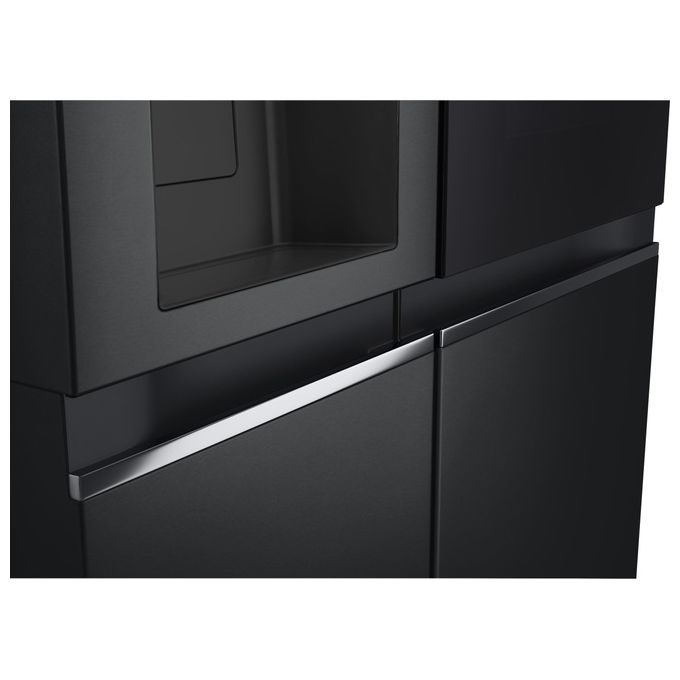 LG GSGV81EPLL InstaView Frigorifero Side by Side 635 L 179 cm Classe E 36 dB Total No Frost Wi-Fi Dispenser colore Nero