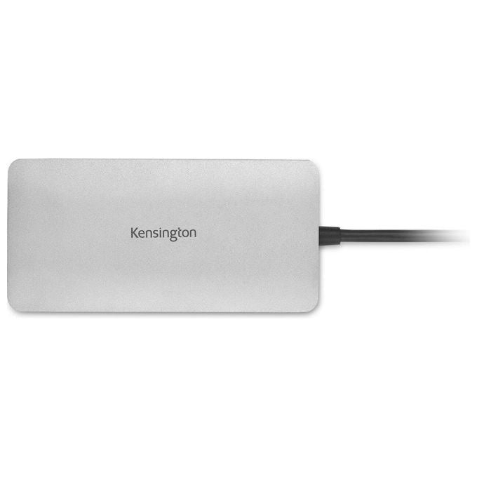 Kensington K33820WW UH1400P Hub USB-C 8 in 1 Portatile 4K 60Hz Power Delivery 85W Ethernet SD microSD colore Nero