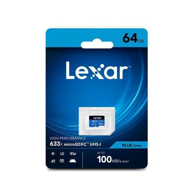 Lexar LMS0633064G-BNNNG MicroSDHC 64Gb