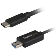 StarTech USBC3LINK Cavo di Trasferimento Dati USB-C a USB-A 2 m fino a 5 Gbps colore Nero
