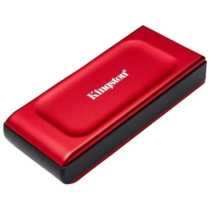 Kingston SXS1000R2000G XS1000 SSD Esterno Portatile 2TB USB 3.2 Gen 2 1050 MB-s colore Rosso