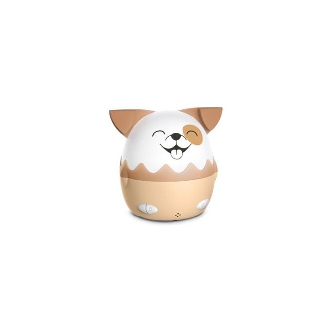 Bigben Kids Brown Dog Shape Night Light With 360º Projection With Wireless Music Nlpkidsdog