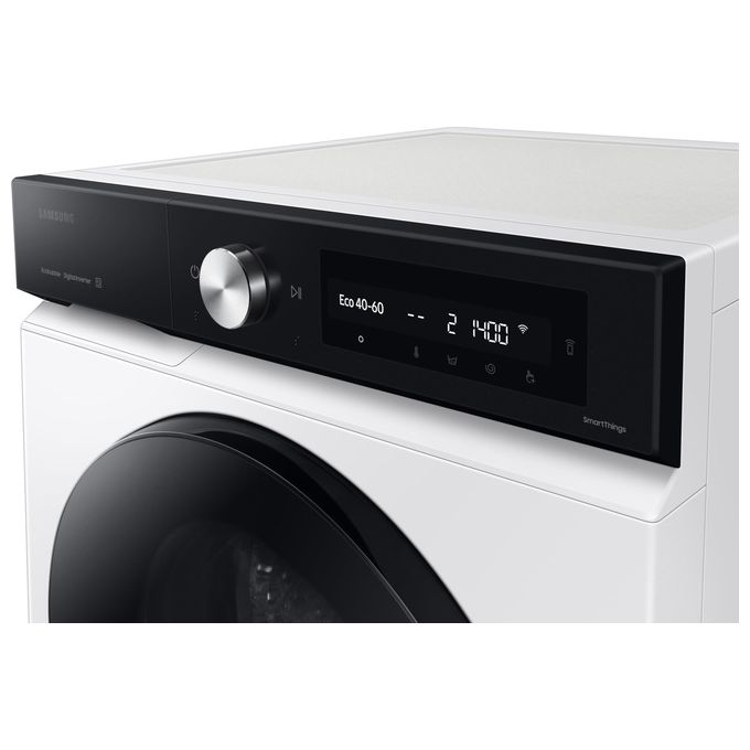 Samsung WW90DB7U94GEU3 BESPOKE AI Lavatrice Carica Frontale 9 Kg 1400 rpm Classe A Wi-Fi Ecodosatore Vapore (85x60x60 cm) colore Bianco