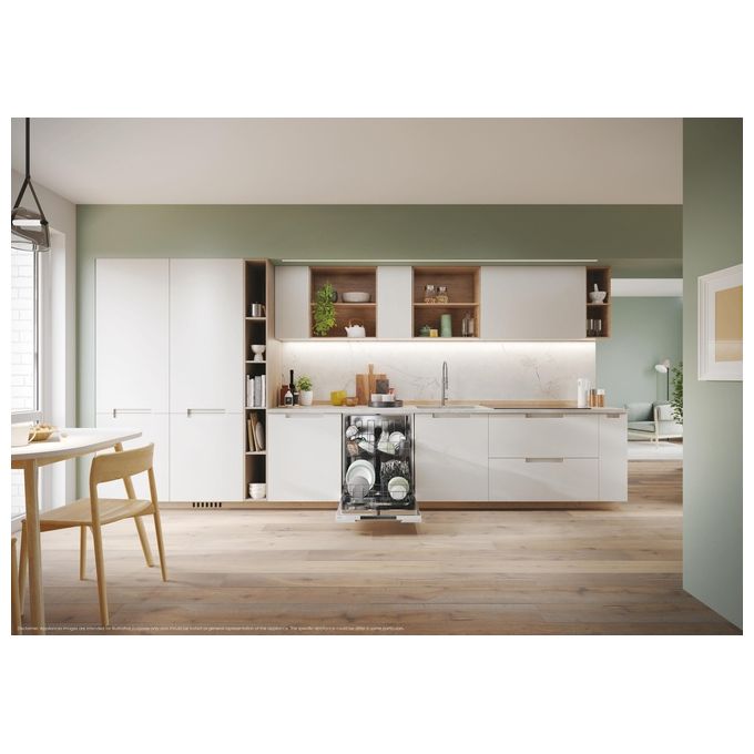 Candy CI 3E7L0W2 Rapido' Lavastoviglie a scomparsa totale 13 coperti Classe E 47dB Wi-Fi Motore Inverter (82x60x56 cm) colore Bianco