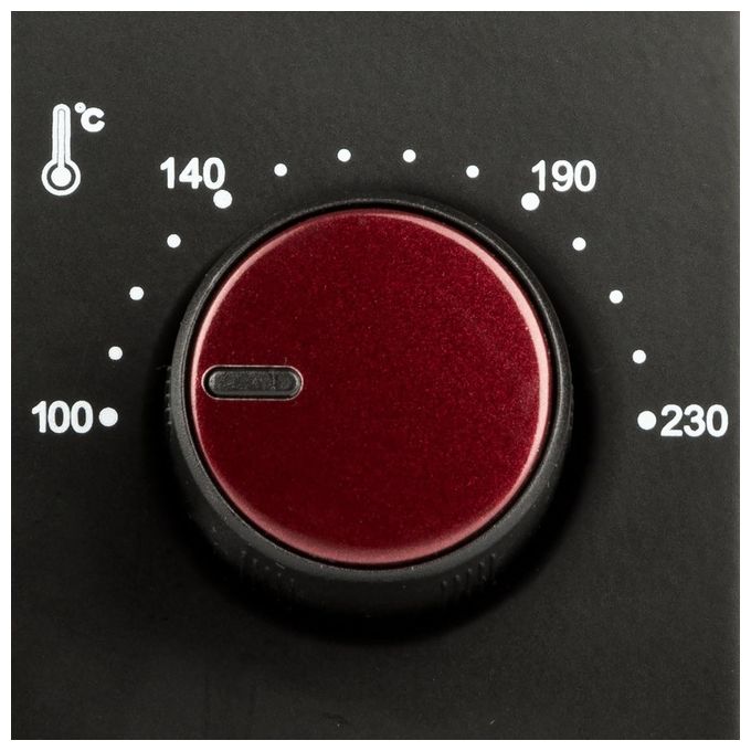 G3 Ferrari G1016900 Il Moro 10 – Fornetto elettrico 10 L, 800 W, termostato 100-230°C, timer 60 min, grill, convezione, colore Nero