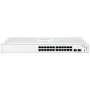 HPE JL812A Aruba Instant On 1830 Switch Gestito L2 24 porte Gigabit Ethernet 10-100-1000 2 porte SFP 1GbE 52 Gbit-s Fanless 1U