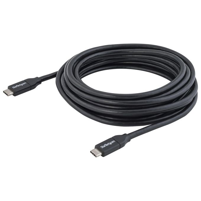 Startech Cavo USB-C con Power Delivery (5A) - M-M - Certificato USB 2.0 da 4m