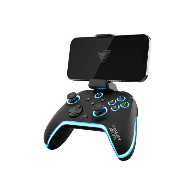 Dragonshock DSPCPC-BK Aurora Plus Gamepad Bluetooth RF USB Android PC PlayStation 3 iOS con Cavo USB Tipo-C 2 m Batteria 800 mAh colore Nero