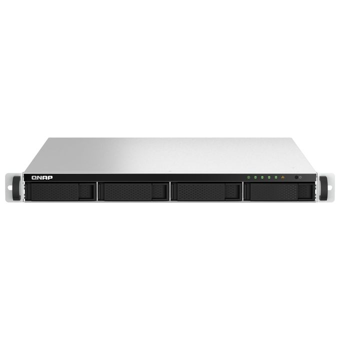 QNAP TS-464U-RP-8G TS-464U-RP NAS Rack 1U 4 bay Intel Celeron N5095 8 GB DDR4 2 porte 2,5GbE HDMI 4K colore Nero