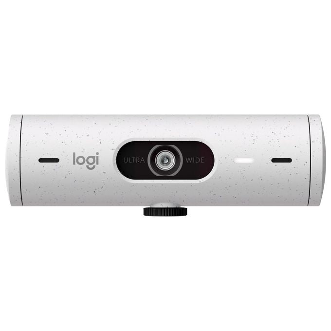 Logitech 960-001428 Brio 500 Webcam Full HD 1080p 4 MP 60 fps con Correzione Automatica della Luce e Inquadratura Automatica colore Bianco