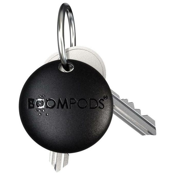 BOOMPODS TAGBUN Boomtag and Card Bundle Localizzatore Intelligente Compatibile con Apple Find My Batteria Fino a 3 Anni Plastica Sostenibile colore Nero