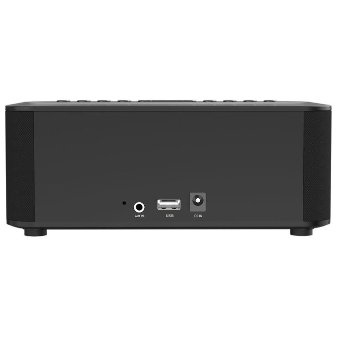 Kenwood CR-ST40DAB-B Radiosveglia DAB+ FM Bluetooth 5.3 6 W Display LCD 3 Sveglie colore Nero