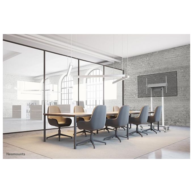 Neomounts FL55-875WH1 MOVE Lift Carrello TV motorizzato 55-100'' 110 Kg certificato TÜV colore Bianco