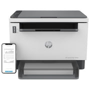 HP 381L0A LaserJet Tank 1604w Stampante Multifunzione Laser 22 ppm Stampa Fronte Retro Manuale Scanner A4 Wi-Fi USB colore Bianco