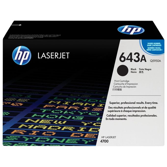 Hp toner nero 11.000 pagine per colorlaserjet 4700