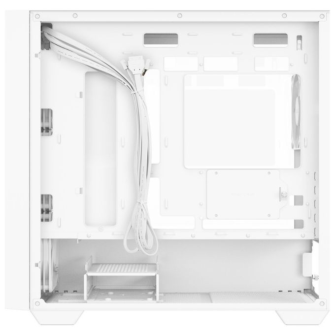 ASUS 90DC00H3-B19010 A21 PLUS TG ARGB Case Micro ATX e Mini ITX con Pannello Frontale Mesh e Vetro Temperato 4 Ventole ARGB Preinstallate Supporta Radiatori 360 mm e Schede Grafiche 380 mm colore Bianco