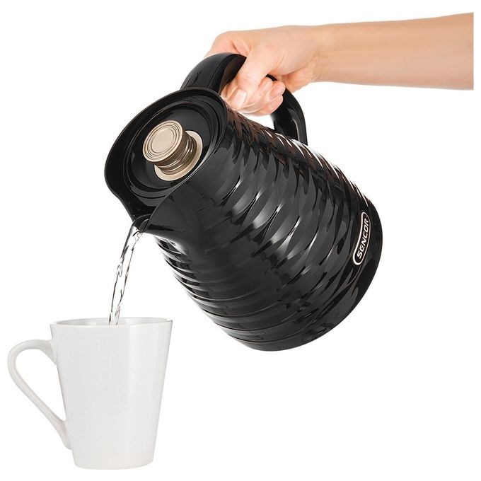 Sencor Bollitore Elettrico 1.7 Litri 2200W Filtro Anticalcare Nero