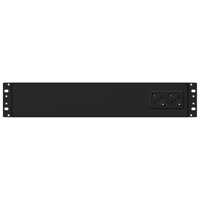 Atlantis Land A03-PDU1000-RC UPS Rack Off Line 800 VA 480 W 8 Prese Schuko Batteria 12V 9Ah Montaggio 19'' 2U colore Nero