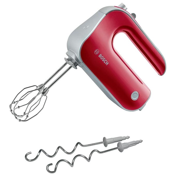 Bosch Sbattitore MFQ40303 500W 5 velocita' Rosso e Argento Styline