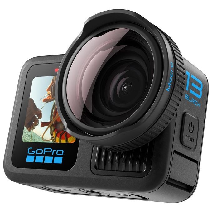GoPro AEWAL-021 Serie HB Mod Obiettivo Macro per HERO13 Black messa a fuoco 11 cm 76 cm colore Nero
