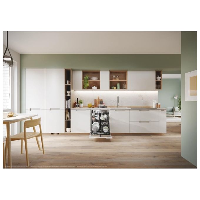 Candy CI3E9E0W Rapido Lavastoviglie Incasso a Scomparsa Totale 13 coperti Classe E 49 dB Motore Inverter Partenza Ritardata (82x60x55 cm) colore Bianco