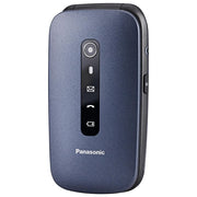 Panasonic KX-TU550EXC Cellulare Senior 4G Display 2.8'' Tasto SOS Fotocamera 1.2 MP Batteria 1400 mAh colore Blu