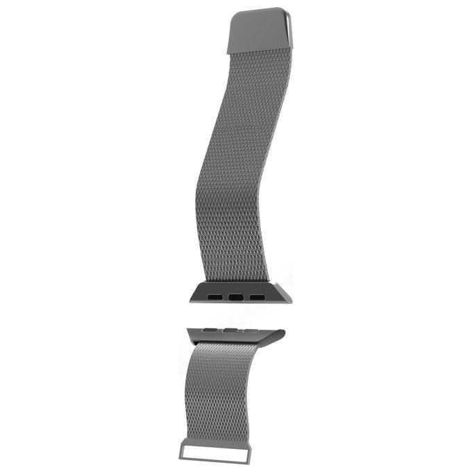 Puro AW44MILANESESIL Cinturino Maglia Milanese per Apple Watch 42 44 45 49 mm acciaio inossidabile chiusura magnetica colore Argento