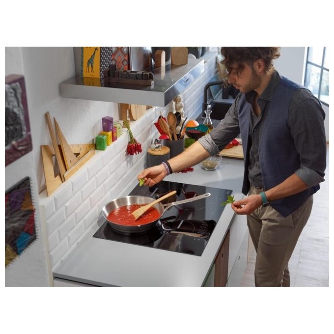 Franke FSM 654 I B BK Smart Piano cottura a induzione 65 cm 4 zone Touch Control Booster colore Nero