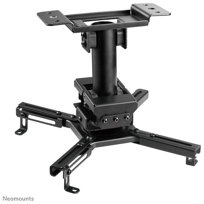 Neomounts CL25-530BL1 Supporto a soffitto per proiettore capacita' 45 Kg regolazione completa inclinazione ±20° rotazione 360° gestione cavi interna colore Nero