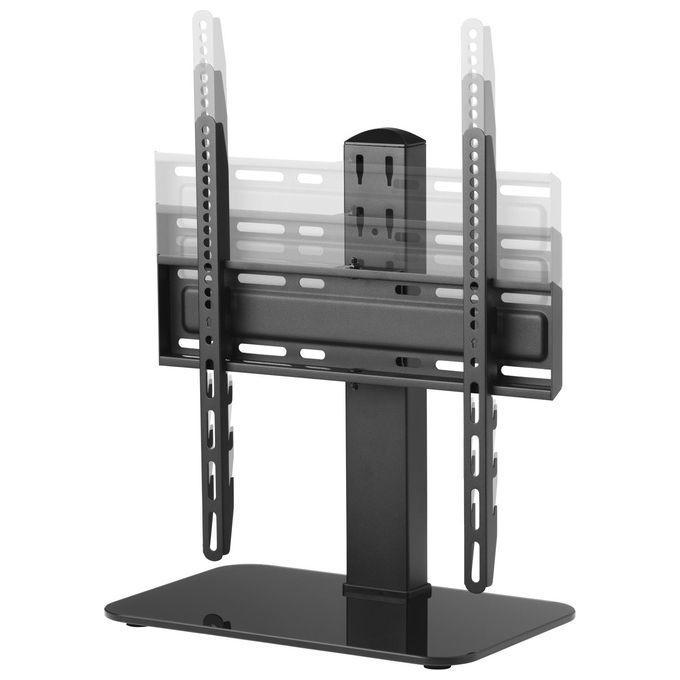One For All WM2470 Supporto TV da Tavolo per Schermi 32'' a 55'' con Rotazione 70° e Regolazione Altezza 5 Posizioni colore Nero