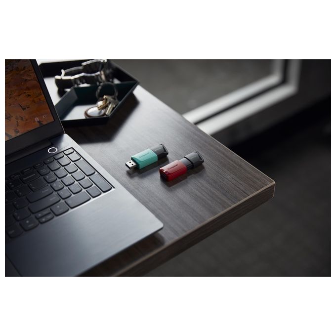 Kingston Flash Drive Usb3.2 256Gb Exodiam Nero-Verde