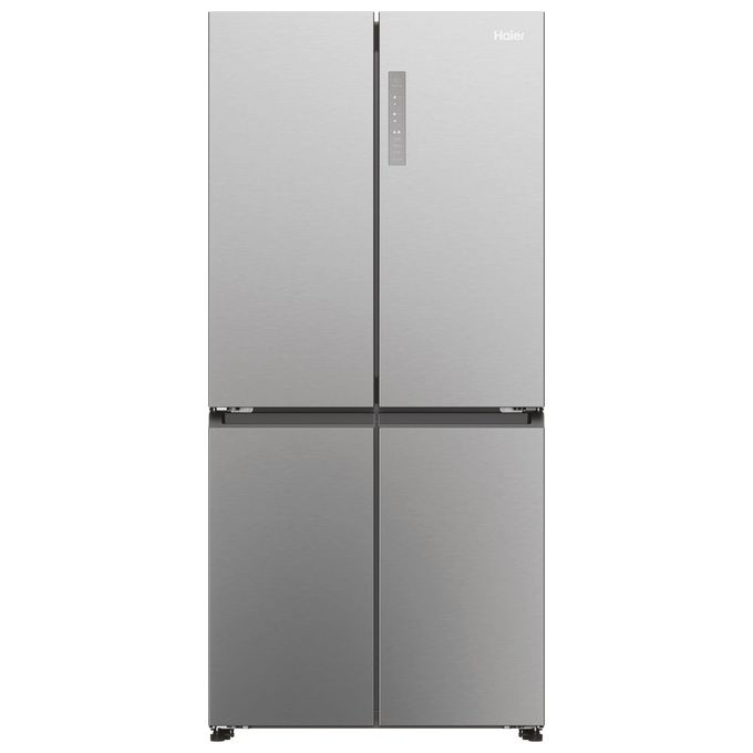 Haier HCR3818ENMM Cube 83 Serie 3 Frigorifero Multidoor 467 L 181 cm Classe E 35 dB Total No Frost 4 Porte colore Platino Inox