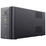 Trust 21199 Oxxtron Gruppo di Continuita' con 2 Prese a Parete Nero