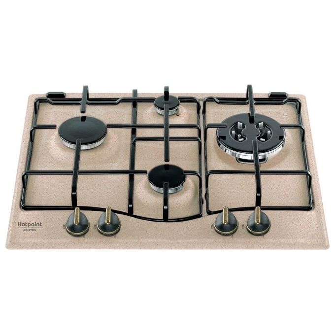 Hotpoint PCN 640 T (AV) R -HA Piano Cottura a Gas 4 Zone 60 cm Avena per un'ottima esperienza di cottura