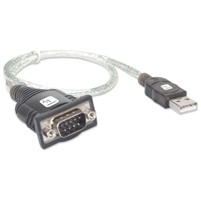 Techly Convertitore Adattatore da Usb a Seriale in Blister