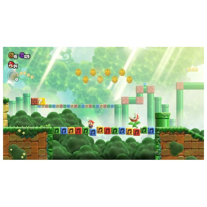 Nintendo 10011783 Super Mario Bros. Wonder Gioco per Nintendo Switch lingue italiano fino a 4 giocatori modalita' multiplayer online e offline colore Standard
