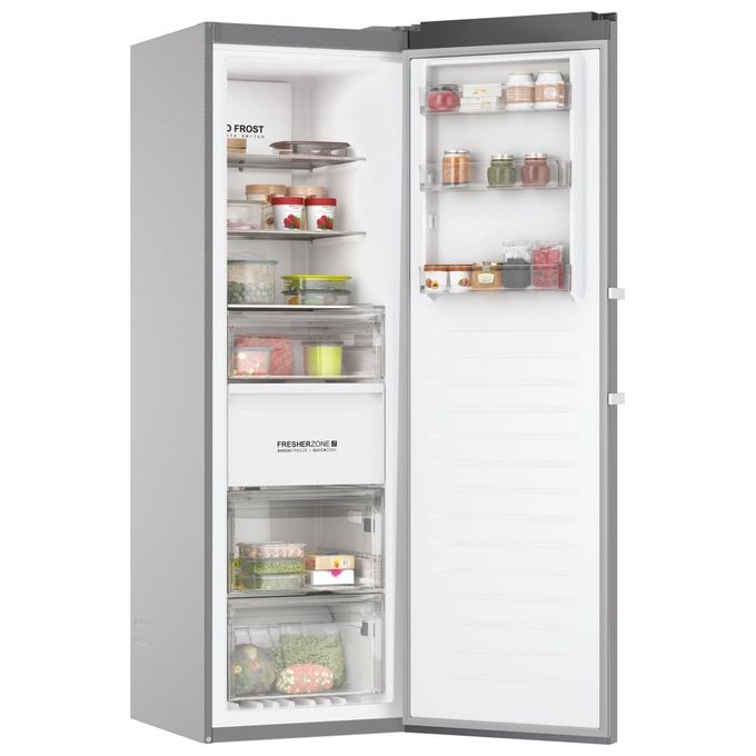 Haier H3F330SEH1 INSTASWITCH Congelatore Verticale 330 L 191 cm Classe E 38 dB NoFrost WiFi colore Grigio