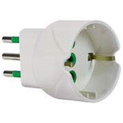 Fanton schuko 2p+t 10a S11 Spa Bianco