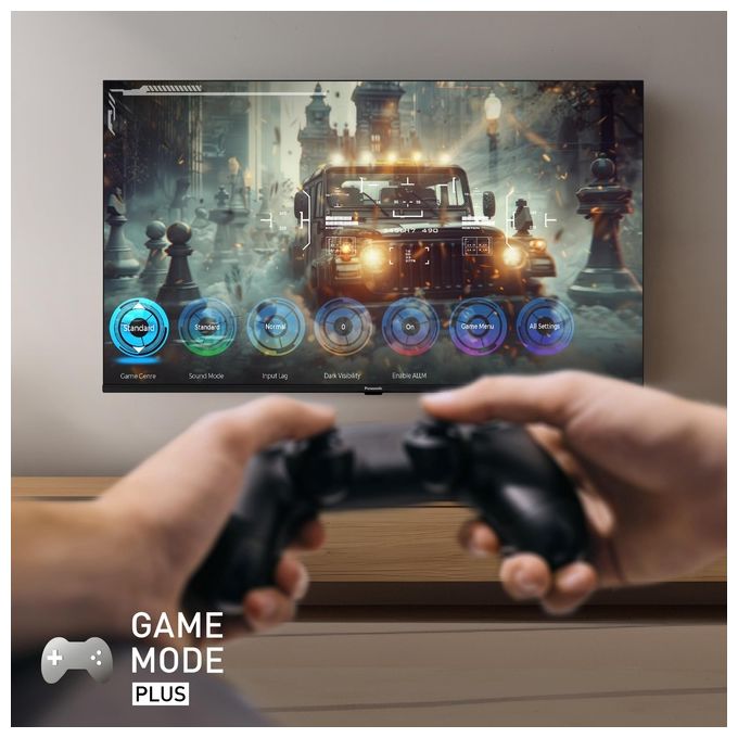 Panasonic TV-65W80AEZ Serie W80 Smart TV QLED 65'' 4K Ultra HD Fire TV Dolby Vision Atmos Game Mode Plus colore Nero