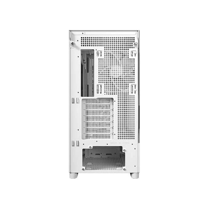 Antec FLUX WHITE Case PC Mid Tower con Vetro Temperato e Pannello Frontale in Legno di Betulla Supporto Radiatore 420 mm 5 Ventole PWM Incluse colore Bianco
