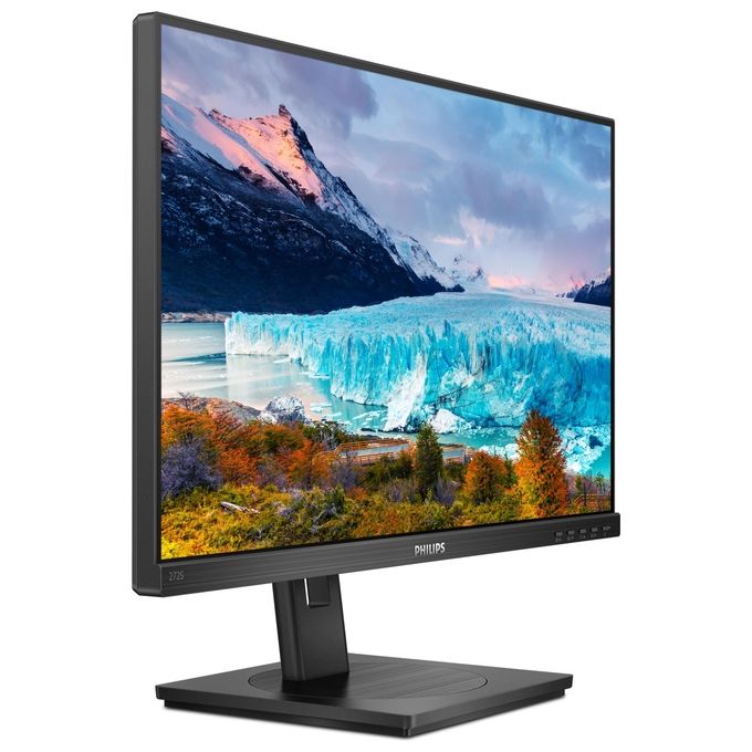 Philips Monitor 27'' LED IPS S Line 272S1AE - 00 1920x1080 Full HD Tempo di Risposta 4 ms