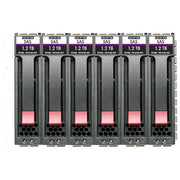 Hewlett Packard Enterprise R0Q66A HPE MSA Hard Disk Interno 10.8 TB SAS 12G 10000 rpm 2.5'' SFF M2 6-pack colore Nero
