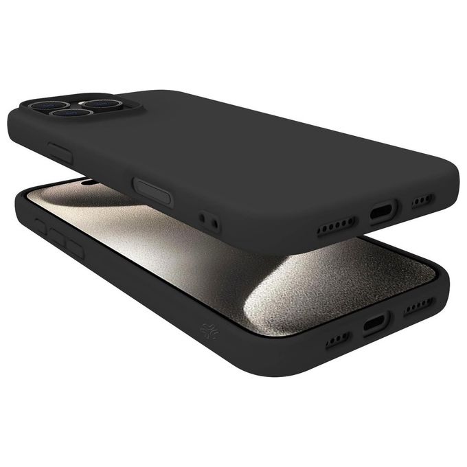 Celly Cromo Cover per iPhone 16 Pro Max Nero