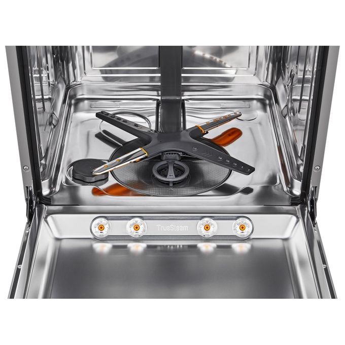 LG DB365TXS QuadWash Lavastoviglie Incasso a Scomparsa Totale 14 coperti Classe B 43 dB TrueSteam Wi-Fi (55x60x82 cm) colore Acciaio Inox