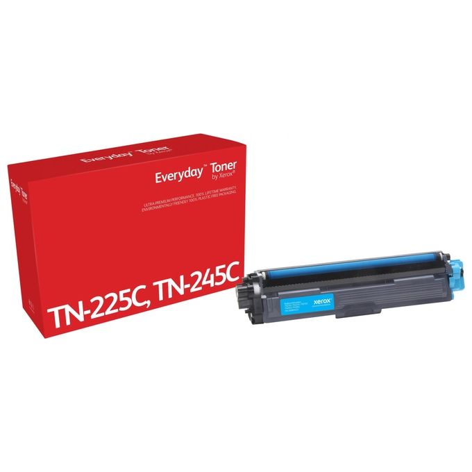 Xerox 006R04227 Toner Everyday Ciano Compatibile Brother TN225C TN245C Alta Capacita' 2200 pagine colore Ciano