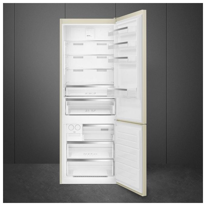 Smeg FC48MDNE Frigorifero Combinato 481 L 192 cm Classe E 41 dB No Frost Inverter colore Marmo